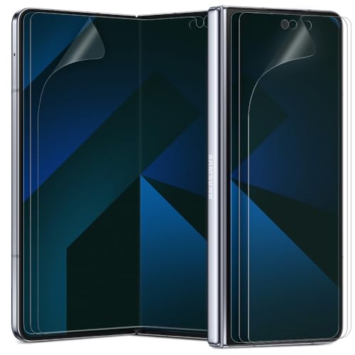 Protection écran mat Galaxy Z Fold 7 anti-reflets film polyuréthane TPU 3+3
