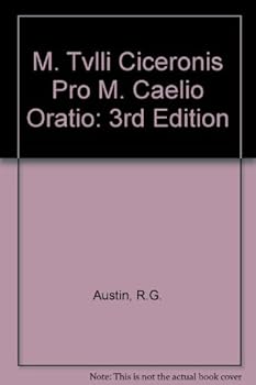 Hardcover M. Tvlli Ciceronis Pro M. Caelio Oratio: 3rd Edition Book