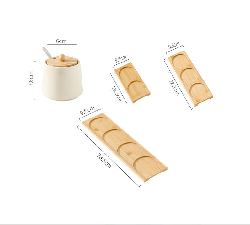 Barattoli Sale,Set Di Barattoli Per Spezie Eleganti E Moderni-C||4PCS