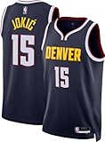 Nikola Jokic Denver Nuggets NBA Kids Youth 8-20 Navy Icon Edition Swingman Jersey (US, Numeric, 14, 16, Regular, Navy)