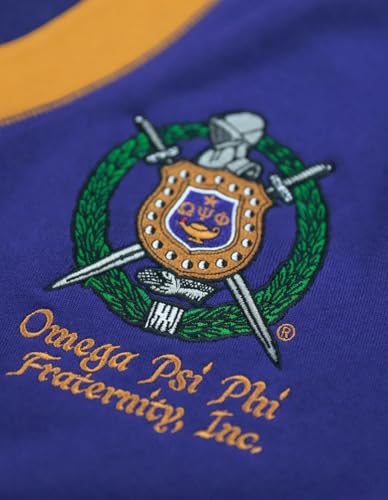 Big Boy Omega Psi/Ψ Phi Divine 9 S6 Cardigan [Purple] - ID#71985-139-51-0-02