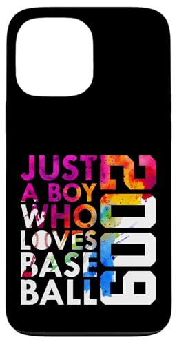 2009 JUST A BOY WHO LOVES BASEBALL 17th BIRTHDAY �X�}�z�P�[�X iPhone 13 Pro Max �p