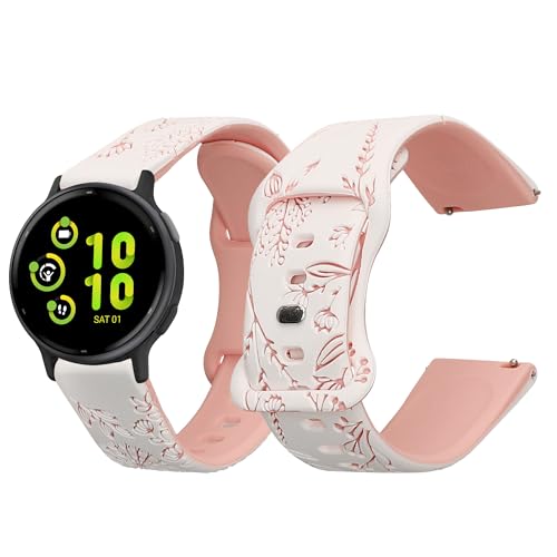 kwmobile �����x���g Garmin vivoactive 5 / active 5�Ή� �o���h - �V���R���o���h �\�t�g TPU �ϋv�� �G���{�X�p�^�[���f�U�C��