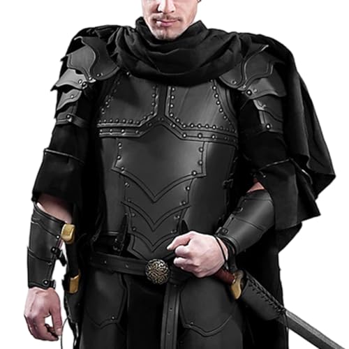 Armure de poitrine en cuir PU réglable pour résoudre vos problèmes de taille