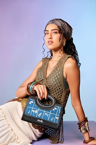 Image of ZOUK Zoe Sling Bag | Stylish Women's Crossbody Bags | Purse | Detachable Strap | Water-Resistant | Trendy Girls Side Bag | Compact & Chic
