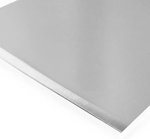 Miniatura 4 de Espátula de acero inoxidable para parrilla inclinada, espátula plana y recta (M)