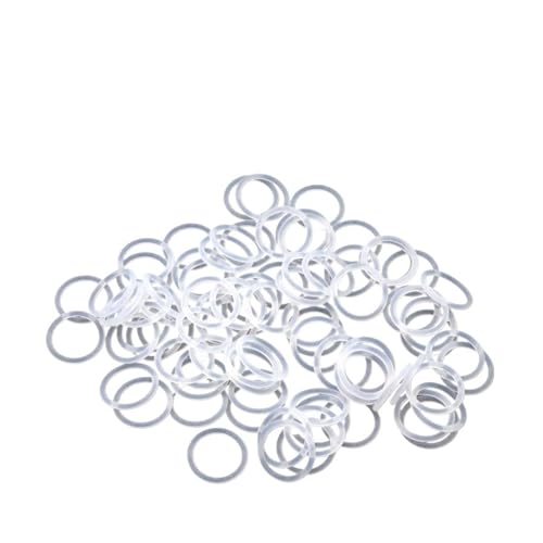 Joint torique silicone blanc VMQ 42mm bague d'étanchéité et rondelle caoutchouc 1mm