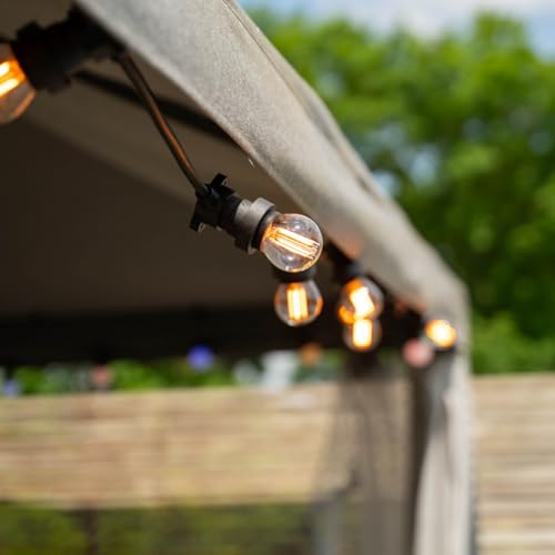 Guirlande extérieure résolvez le manque de longueur avec ce câble E27 noir