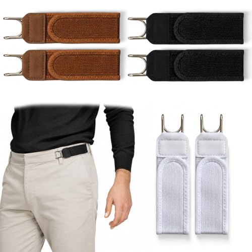 XXJFGBD 6pcs Ceinture Sans Boucle, Ceinture Sans Boucle Homm, Pour Un Usage Quotidien