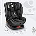Lorelli Auto Kindersitz Ares mit Isofix, 360 Grad drehbar, (0-36 kg) Mitwachsender Autositz i-Size 40-150cm - Gruppe 0+/1/2/3, Babysitz ab Geburt, 5-Punkt-Gurt, Einstellbare Kopfstütze, grün