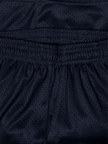 Hat And Beyond Mens Mesh Shorts Elastic Sports Gym Performance Workout Boxing Jersey Basketball Pants (X-Large, 1Ih01_Navy) #TOP3