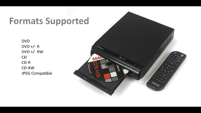 【中古品】Craig HDMI DVD Player with Remote (CVD401a) by Craig Electronics(中古品) Amazon.com: Craig CVD401A Compact HDMI DVD Player with Remote in