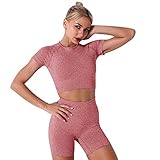 IMEKIS Conjunto de 3 piezas de fitness para mujer,