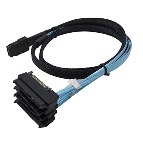 SHINEOFI Mini Sas Adattatore Porte per SSD e Hard Disk Sff Design Flessibile e Resistente per Performance Ottimizzata