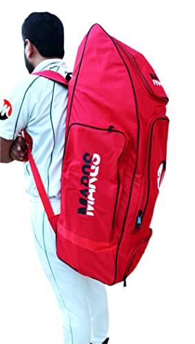 PROSTYLE SPORTS Cricket Duffle Bag Cricket kit Bag 2023 (Red/Black)