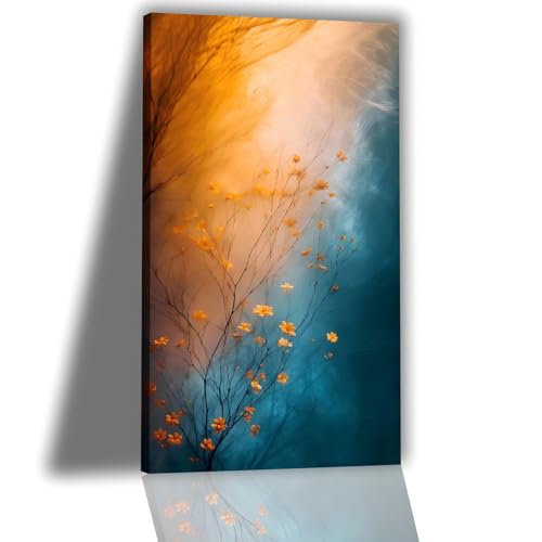 Tableau mural fleurs d'oranger 40x80cm pour raviver un mur vide