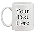Personalized Add Your Custom Text and Photo White Ceramic 11 Oz Coffee Mug Customizable Gift For Him, For Her, For Boys, For Girls, For Husband, For Wife, For Men, For Women (WHITE)