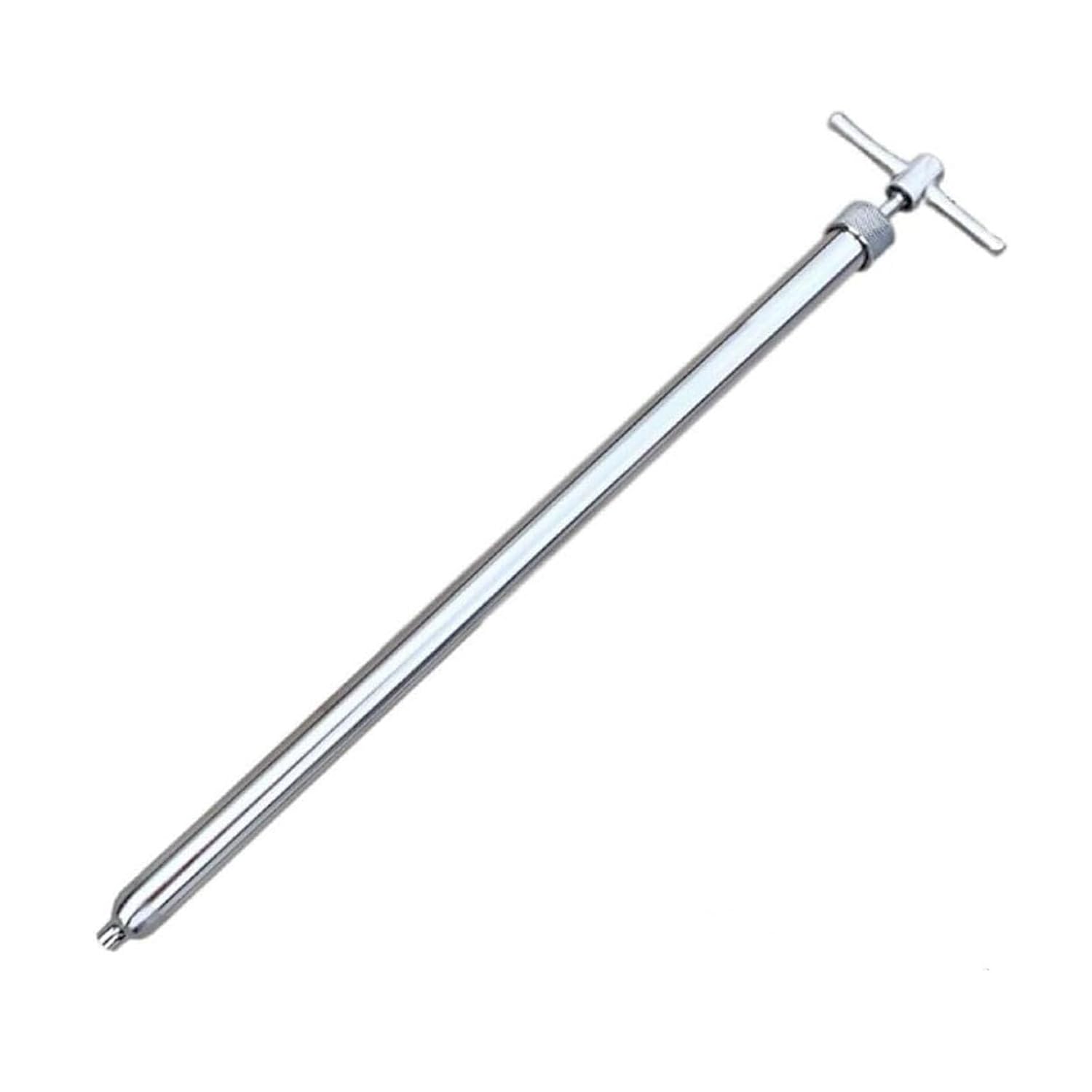 Liquid Samplers(No Scale)，304 Stainless Steel Pull Out Liquid Sampler Drum Thief Sampler Lab Samplers(0.5m(1.6ft))