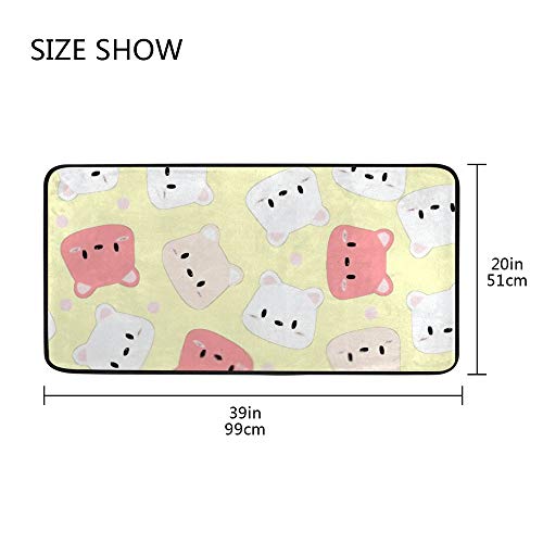 Tapis de cuisine antidérapant imperméable et lavable en machine - 5