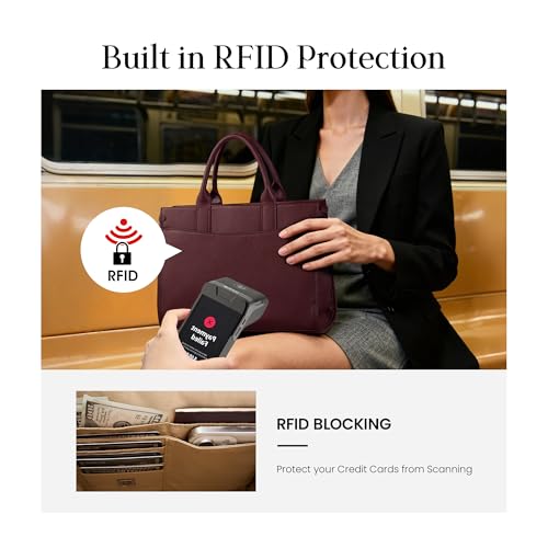 Bolso Tote de Cuero Genuino para Mujer con Asa Superior miniatura 3