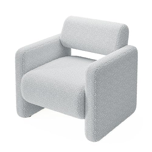 Sillón Plegable Confort Tela Gris miniatura 1