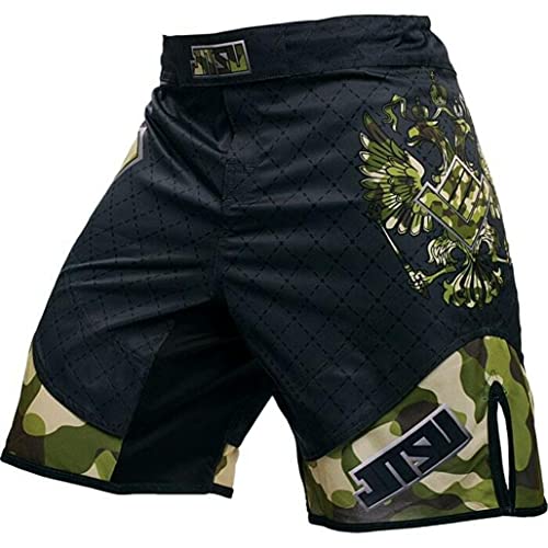 Short arts martiaux Jitsu anti-irritation pour entraînement intensif de MMA