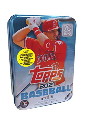 Topps 2021 Series 1 Baseball Tin