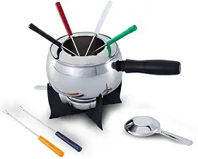 Brinox - Conjunto para Fondue com 11 Peças - Aço Inox