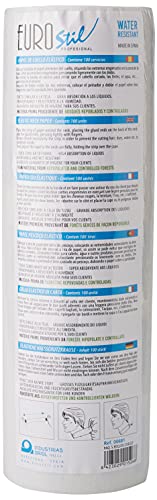 Eurostil Halsschutzkrause Friseur Halskrause dehnbar Halsschutz 5 x 100 Streifen
