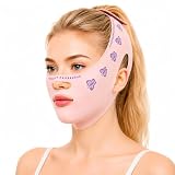 Faixa Modeladora Para Tratamento Facial e Lifting, Para Rosto E Facial Reduz Papada E Rugas Máscara Facial Modeladora.