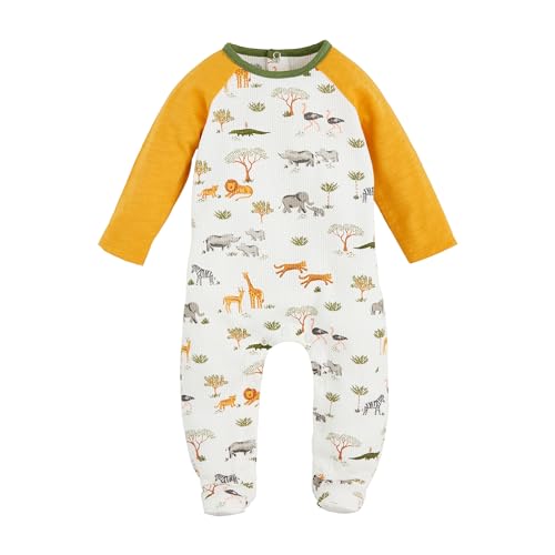Image of Mud Pie Baby Boys Safari Print Sleeper