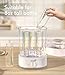 Bottle Sterilizer, Baby Bottle Steam Sterilizer, Electric Baby Bottle Sanitizer with Timer for Baby Bottles, Pacifiers, Pump Parts