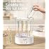 Bottle Sterilizer, Baby Bottle Steam Sterilizer, Electric Baby Bottle Sanitizer with Timer for Baby Bottles, Pacifiers, Pump Parts