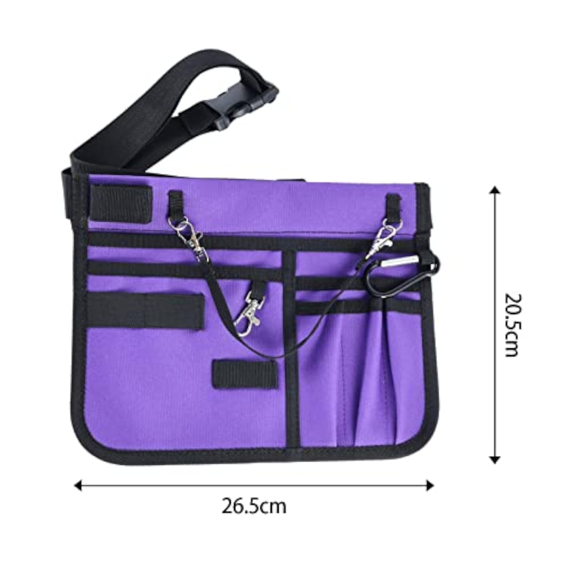 Fanny Pack Nursing Accessories Storage Pocket Organizer, Purple