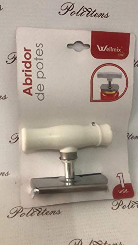 Abridor De Potes Frascos Tampas Vidro Conserva Aço Inox