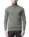 Match Mens Casual Basic Knitted Turtleneck Slim Fit Pullover Thermal Sweaters