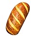 Gecter 3D Simulation Bread Shape Pillow Soft Lumbar Baguette Back Cushion Funny Food Plush Stuffed Toy for Animal Cat Dog Lovers Home Decor (23.6'')
