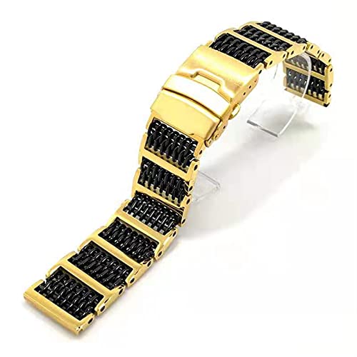 Sangle de montre masculine réglable pour réparer un bracelet usé en acier