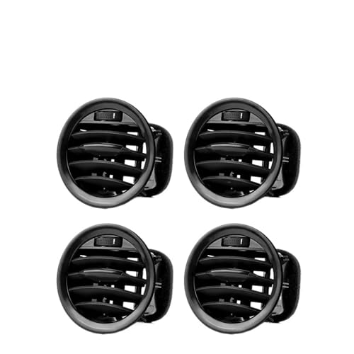 Toberas de aire acondicionado Opel Adam en acabado elegante negro brillante
