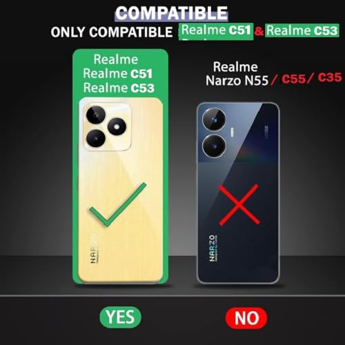 Image of Bintage Cute Fun Taddy Cartoon 3D Ball Bear Milk Donut Coffee Cup Silicon Case Full Body & Camera Protection Back Cover Compatible for Realme C53 - Black