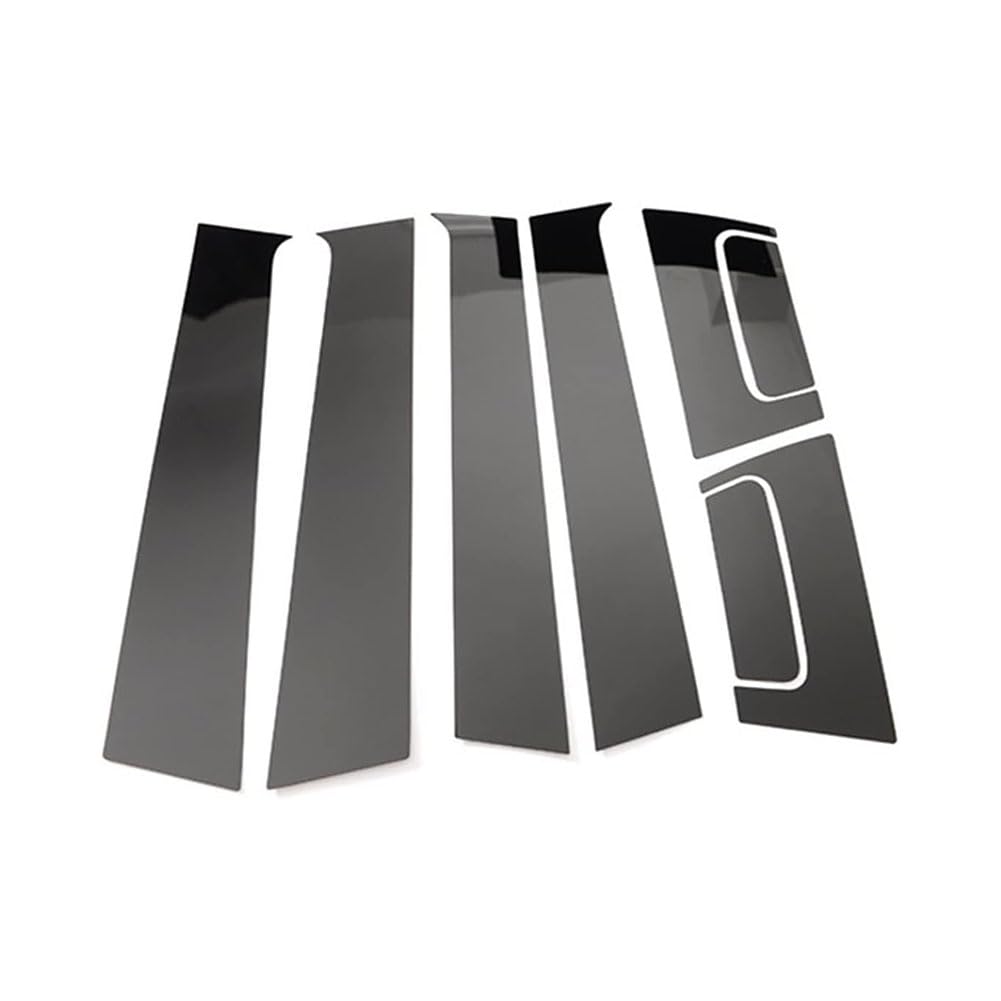 Hbdtntkf A Car Pillar Sticker Decal For Hond Hrv 2016-2020, Window Trim Center Pillar-Sticker Side Door Decorative Mouldings Nti Scratch Protector,