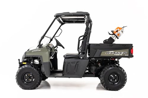 Rough Country Chainsaw Carrier Bed Side Mount for Polaris Ranger/Can-Am Defender - Secure Chainsaw Storage, Bolt-on Install, Fits Up to 18" Chainsaws by Rough Country - Image 2