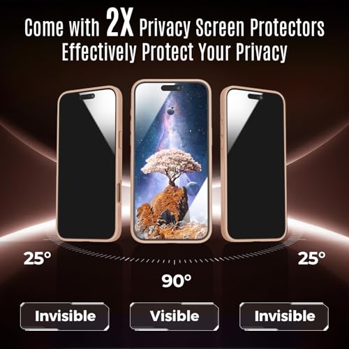 Image of Symcele Designed for iPhone 16 Pro Max Case, Light Brown