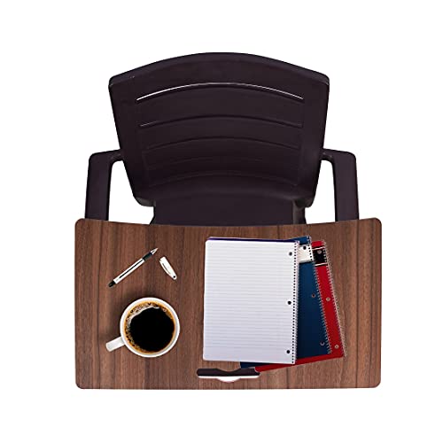 Nexat Study Pad Cum Multipurpose Board – (RED – 2 Side Pre Laminated Waterproof MDF Wooden) Size 78 X 36 CM (Use on Chair) as Study Pad or Writing Pad. (Brown2)