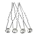 20pcs Women's Fashion Bridal Crystal Rhinestone Diamante Hair Pins Clips Sliver