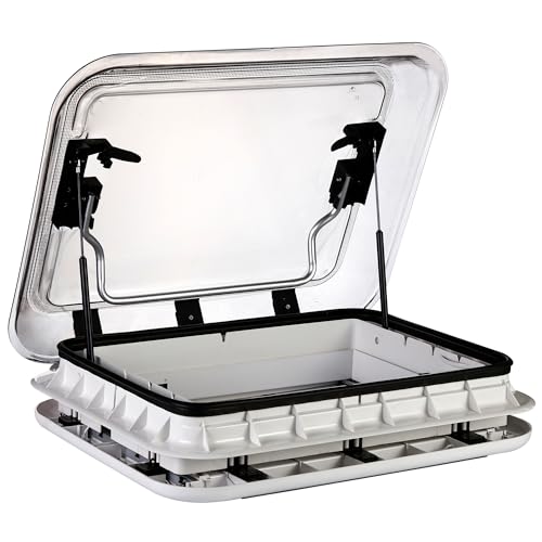 Adventurer Skylight 400 x 600mm Campervan Caravan Motorhome Roof Vent with LED