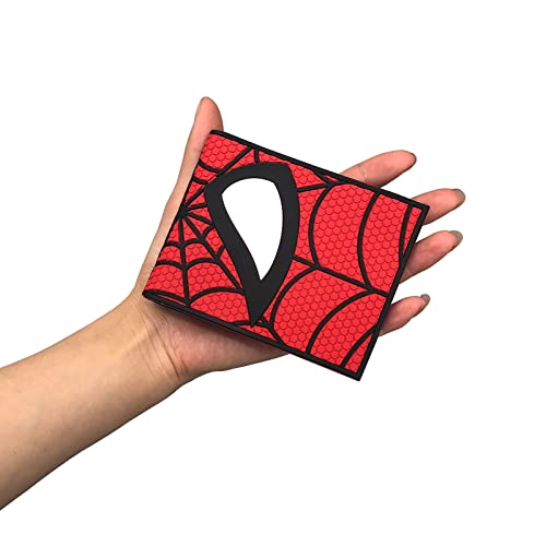 Superhero Wallet For Boys Super Hero Bifold Wallet For Men Vintage Comic Wallet Of Pvc Standard Size 4.5 X 3.5 In (3) #TOP4