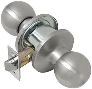 Tell Empire Satin Stainless Steel Stainless Steel Passage Lockset ANSI Grade 2 1-3/4 in.