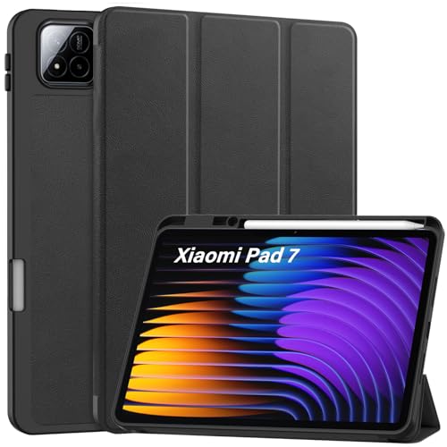 Haofun Funda Compatible con Xiaomi Pad 7/7 Pro, Cover PU Protector con Soporte Multiángulo, Ultra...
