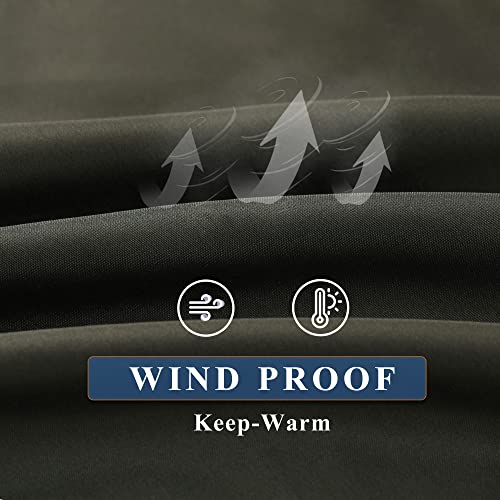 Ggleaf Hooded Winter Jacket For Men Thicken Warm Down Puffer Coat Insulated And Water-Resistant Army Green X-Large #TOP6